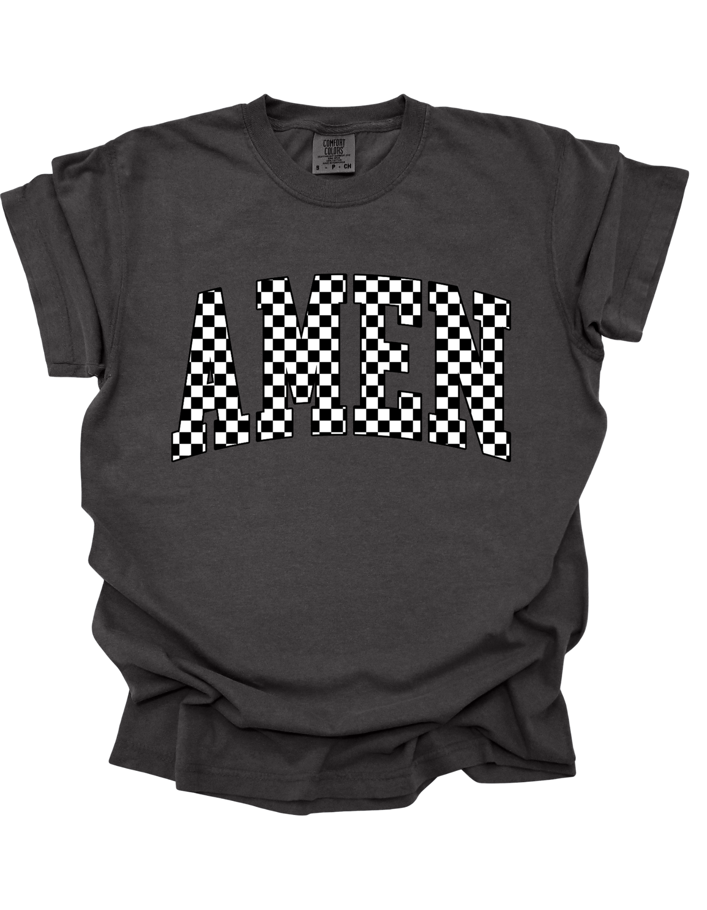 AMEN CHECKER -TEE