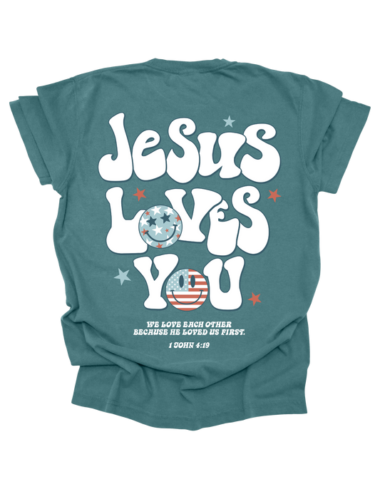 JESUS LOVES YOU - TEE