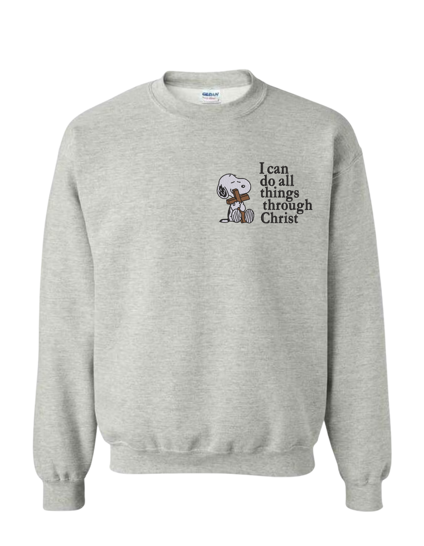 I CAN DO ALL THING THROUGH CHRIST - Sweaters