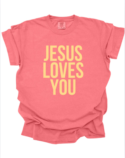 JESUS LOVES YOU - TEE