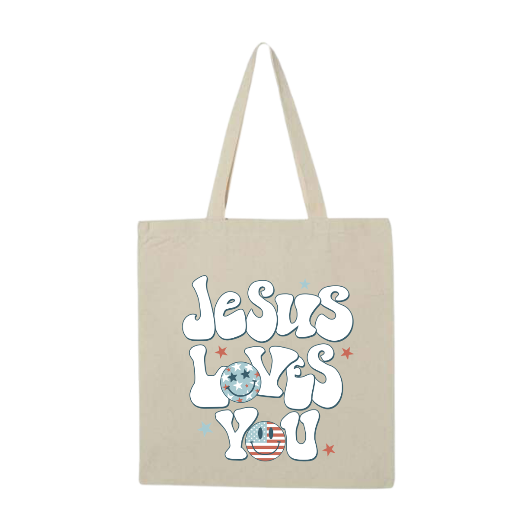 Jesus Loves You -TOTE BAG