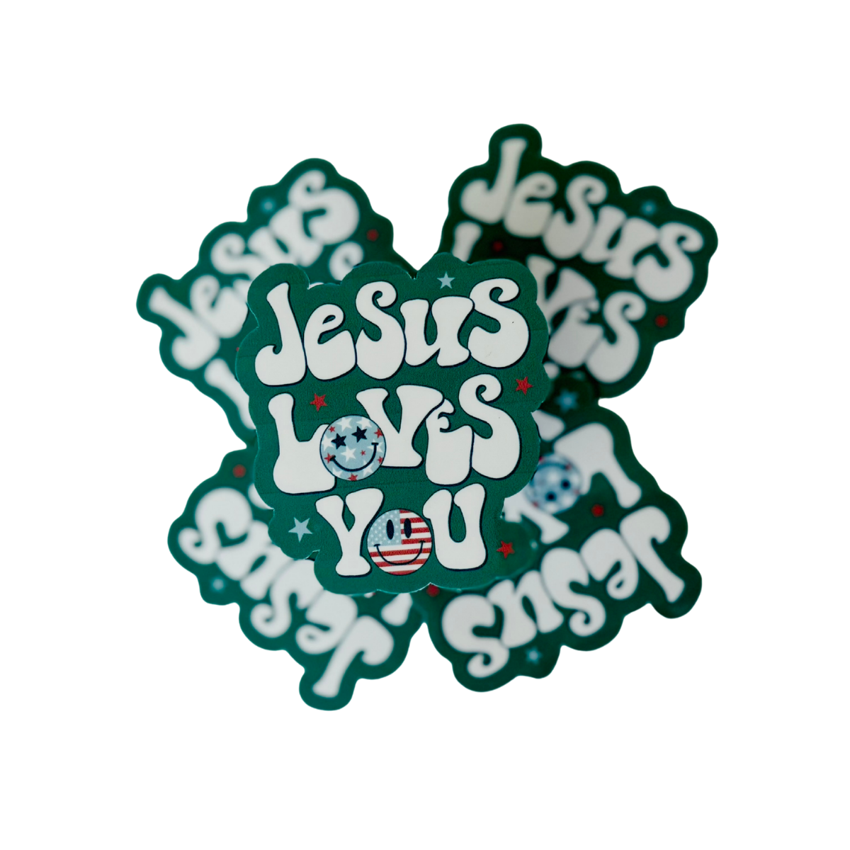 JESUS LOVES YOU - STICKER