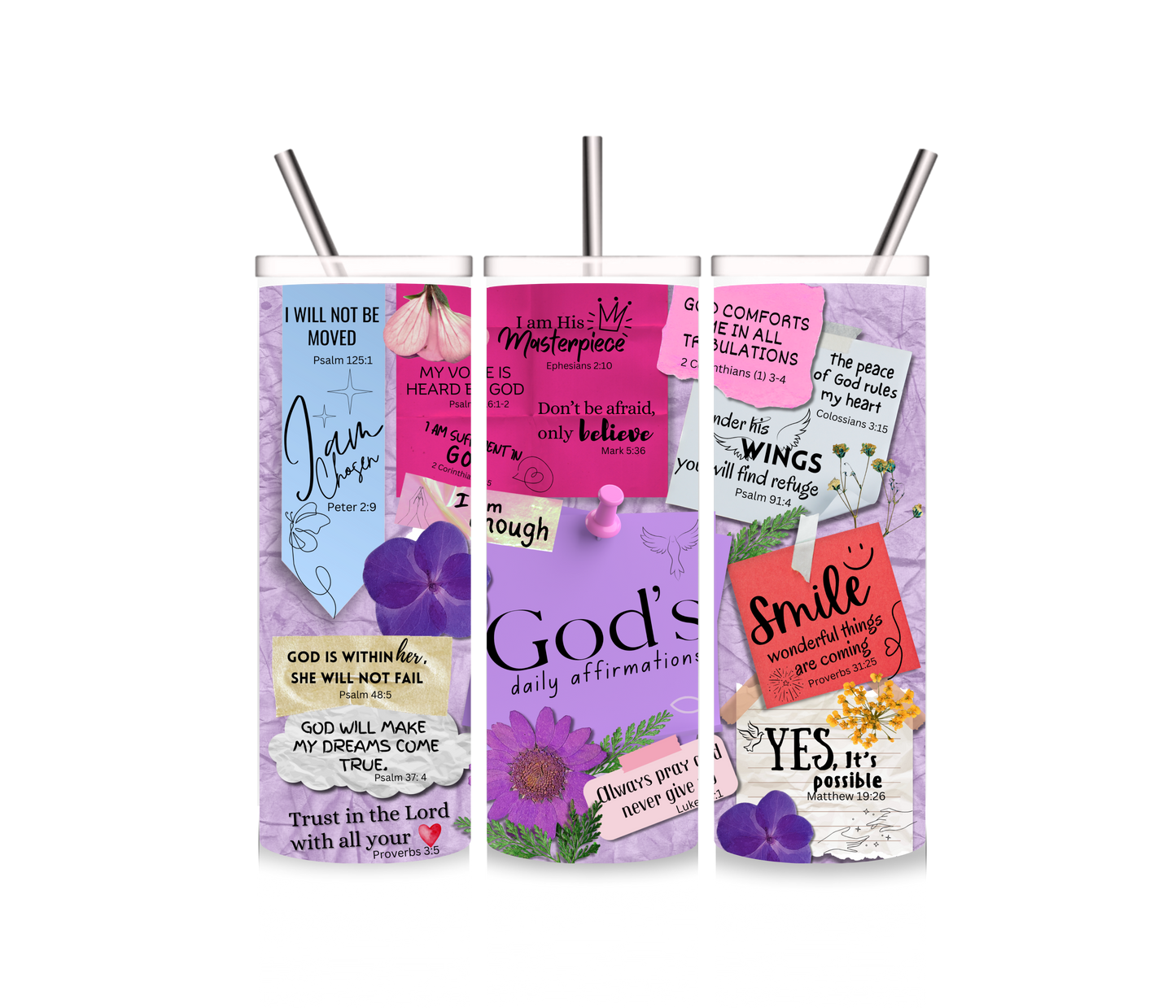 FAITH AFFIRMATION - TUMBLER