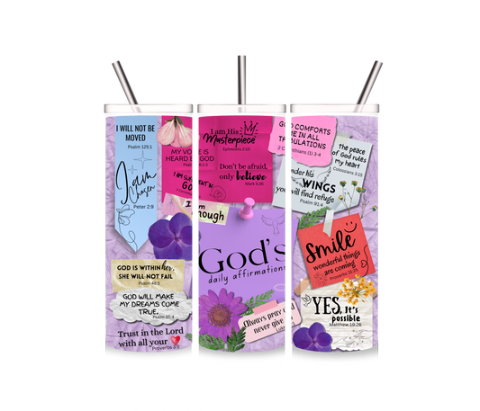 FAITH AFFIRMATION - TUMBLER