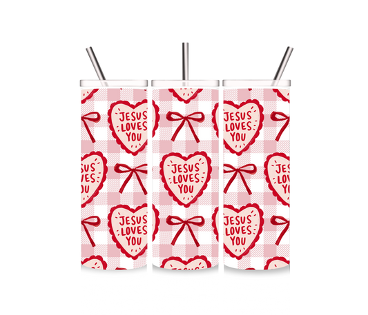 Jesus Loves Love - Tumbler