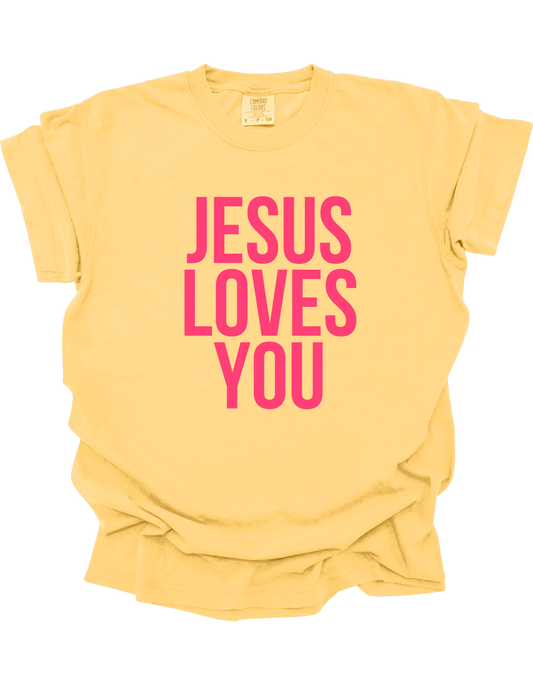 JESUS LOVES YOU - TEE