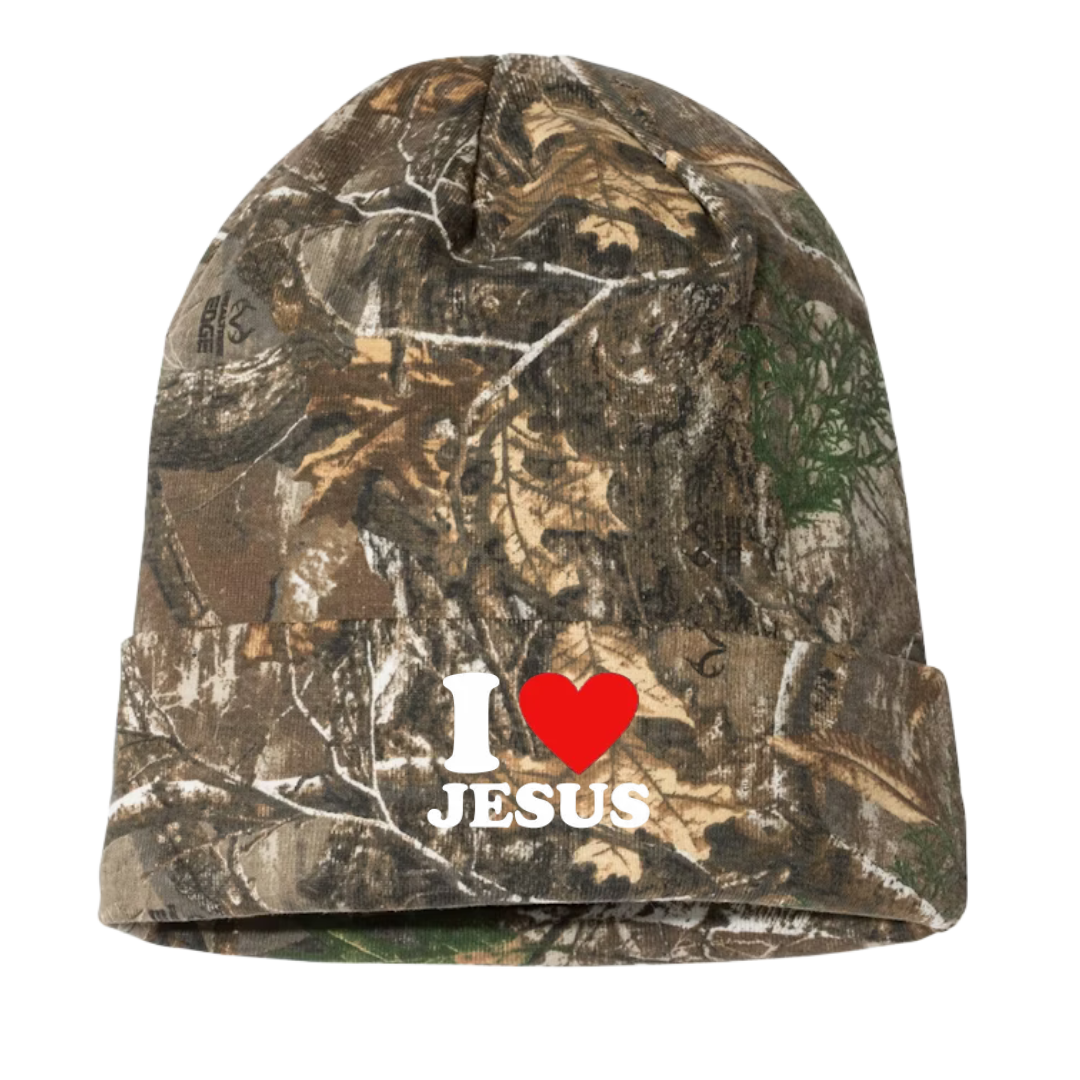 I LOVE JESUS - BEANIE