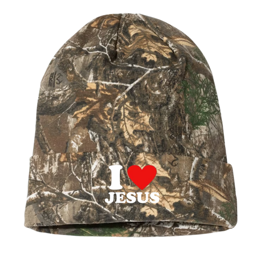 I LOVE JESUS - BEANIE