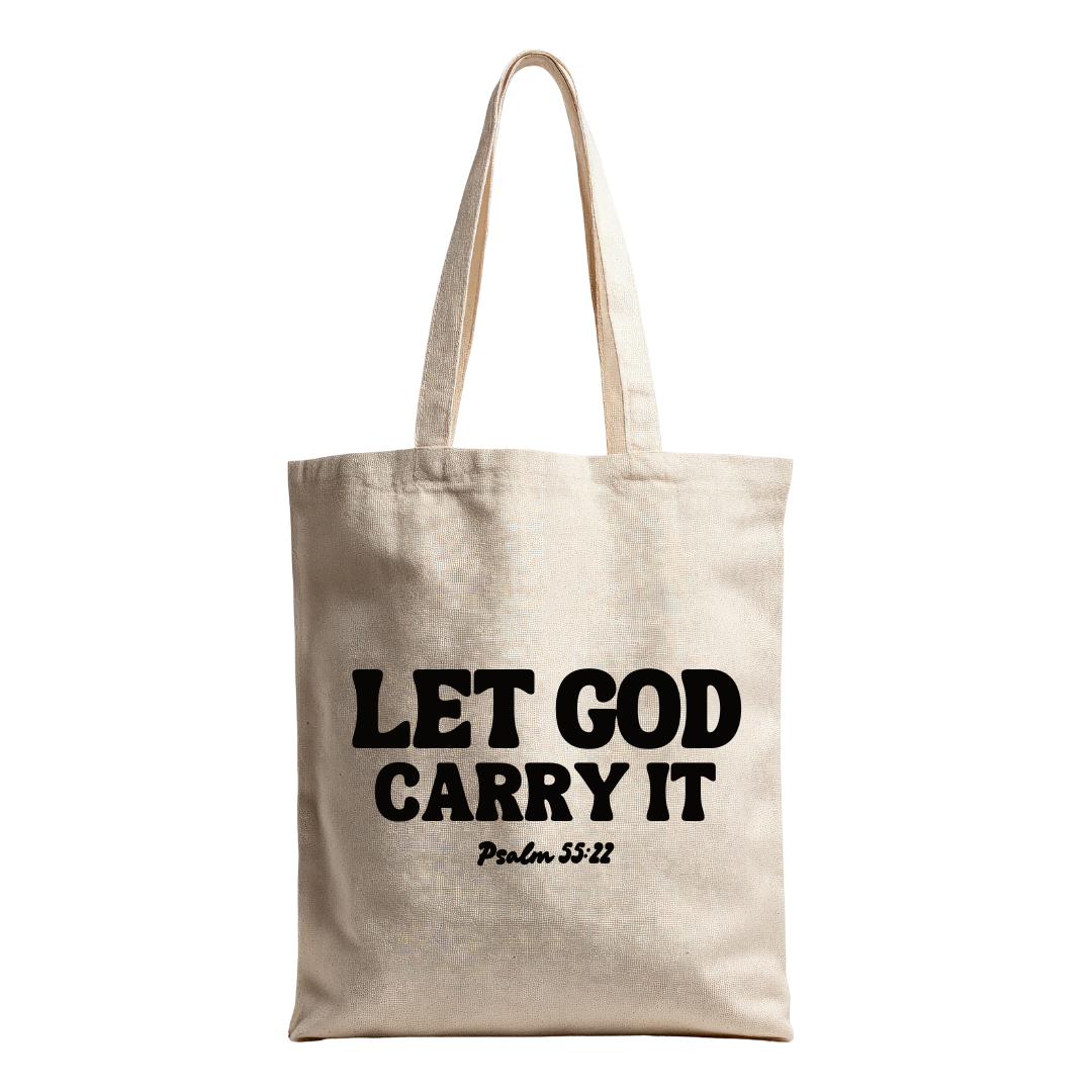 LET GOD CARRY IT - Tote Bag