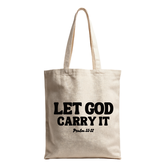 LET GOD CARRY IT - Tote Bag