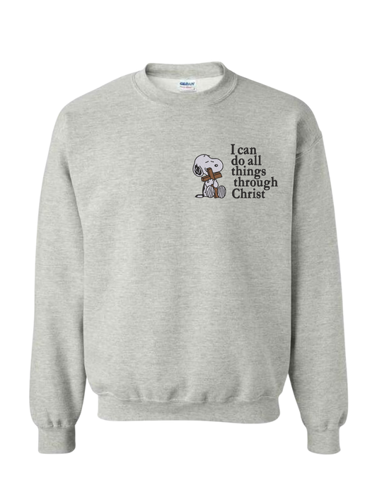 I CAN DO ALL THING THROUGH CHRIST - Sweaters