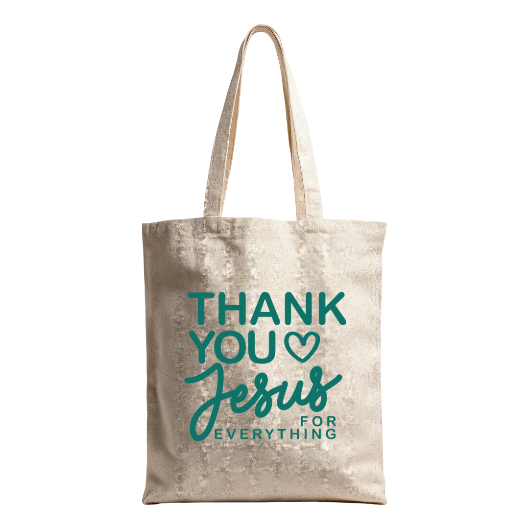 THANK YOU JESUS -TOTE BAGS