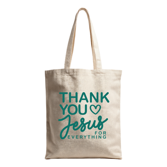 THANK YOU JESUS -TOTE BAGS