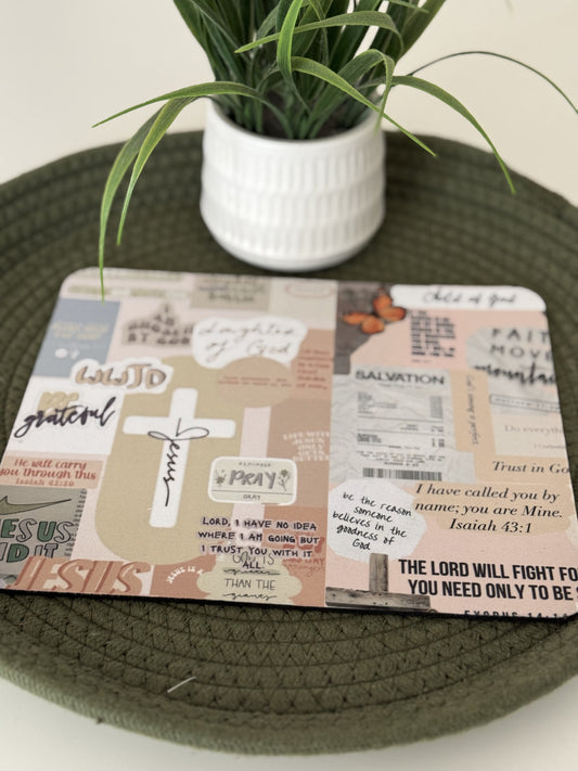 Bible Affirmation -MOUSE PAD