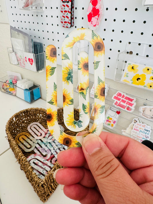 Sun Flowers - Jumbo Clip