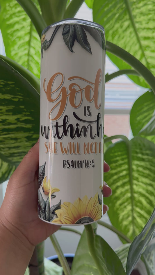 GOD IS WITHIN HER 20oz Tumbler
